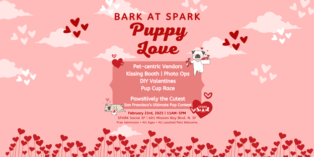Bark at Spark Feb. 23 11- 5pm
